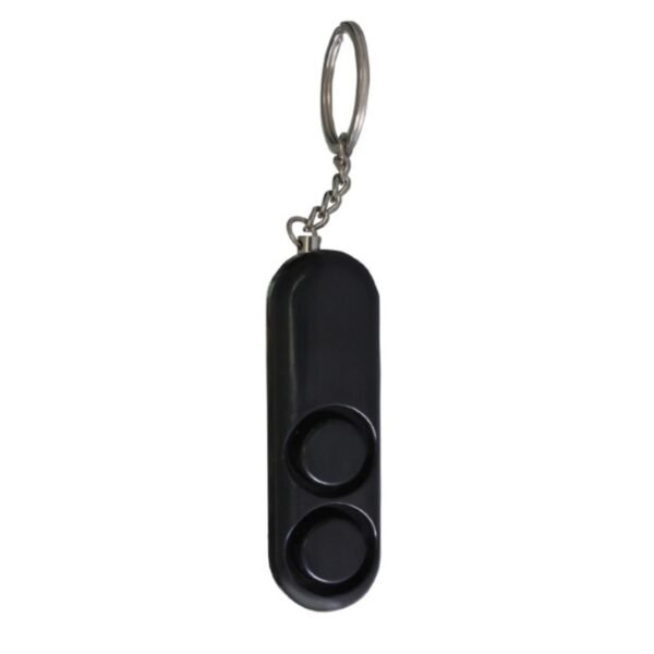 120dB Self Defense Anti-rape Device Dual Speakers Loud Alarm Keychain Bag Pendant Alert Attack Panic Safety Personal Security