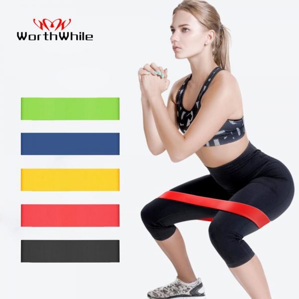 WorthWhile Gym Fitness Resistance Bands Yoga Stretch Pull Up Assist Rubber Bands Crossfit Exercise Training Workout Equipment