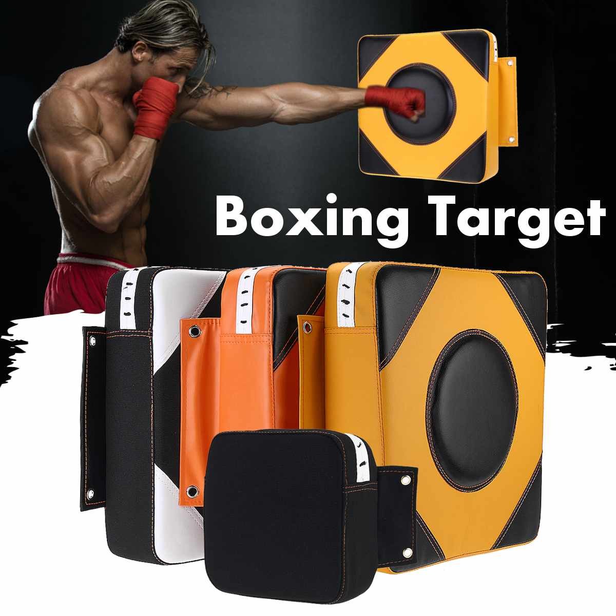 Punch Boxing Bag Wall Mount Punching Target Pad For Wing Chun Taekwondo Training 