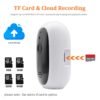 EVKVO HD 1080P Cloud Wireless IP Camera Intelligent Auto Tracking of Human Home Security Surveillance CCTV Network Wifi Camera