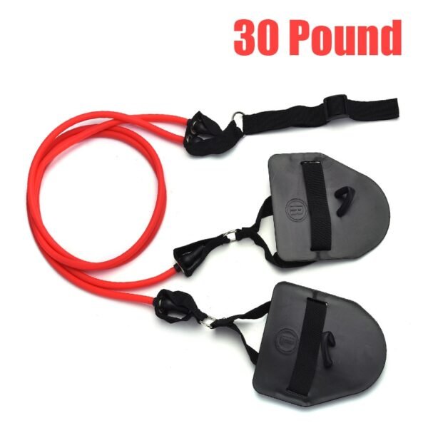 Professional Simulation Swimming Exercise Land Arm strength Work Out Fitness Resistance Band Hand Webbed Paddle Swimming Forging
