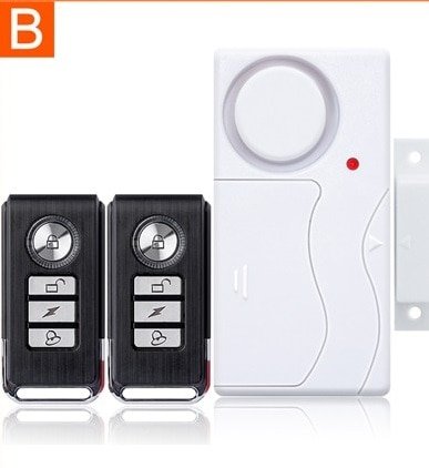 Darho Door Window Entry Security Wireless Remote Control Sensor Alarm Host Burglar Security Alarm System Home Protection Kit