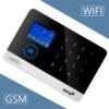 Wireless SIM GSM Home RFID Burglar Security LCD Touch Keyboard WIFI GSM Alarm System Sensor kit English,Russian,Spanish Voice