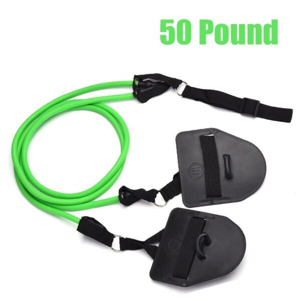 Professional Simulation Swimming Exercise Land Arm strength Work Out Fitness Resistance Band Hand Webbed Paddle Swimming Forging